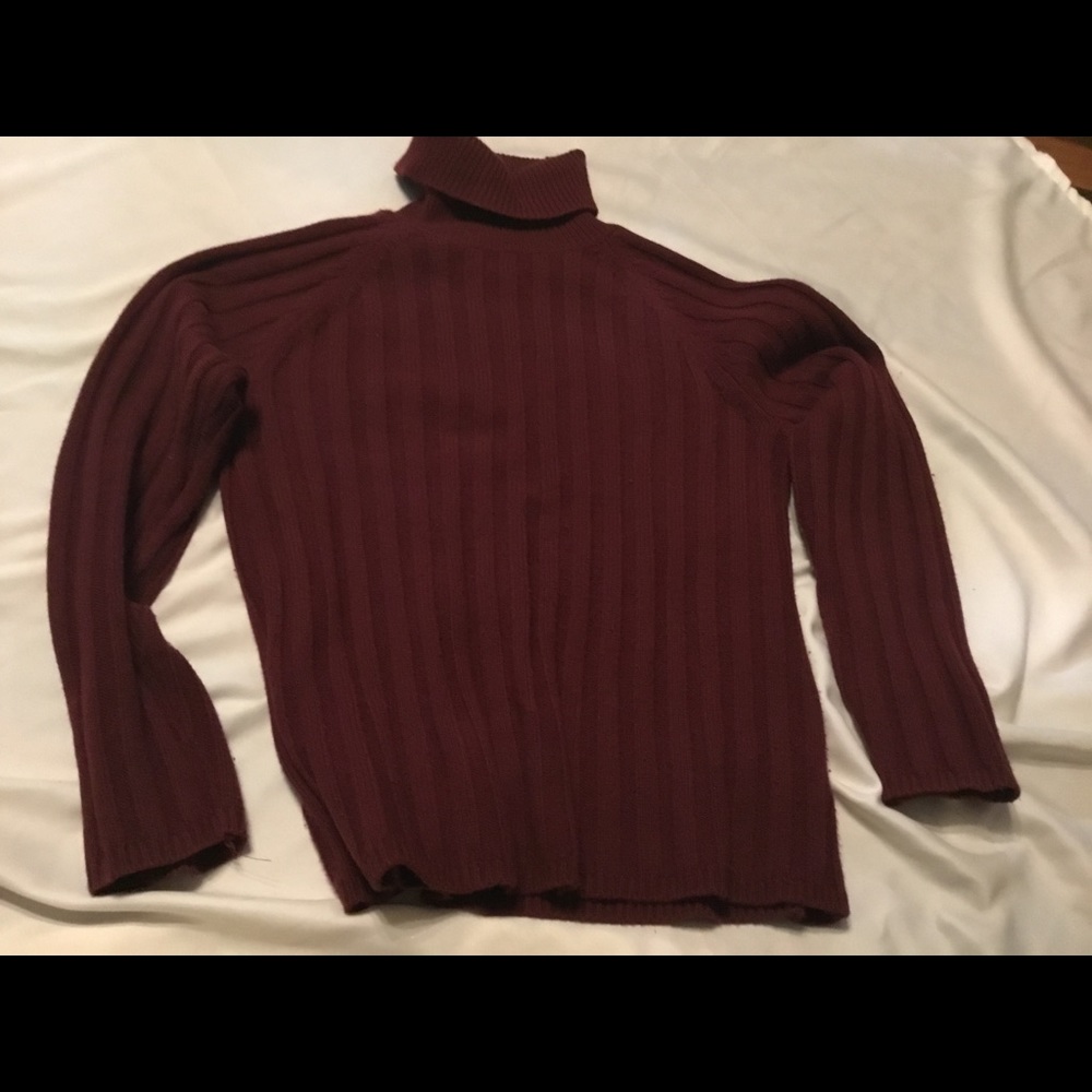 Axcess turtleneck women’s XL large ribbed sweater